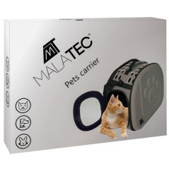 Transportväska för hund/katt - svart