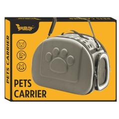 Transportväska för hund/katt - svart