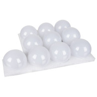 LED-lampor för spegel / sminkbord - 10 stycken.
