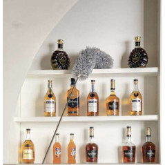 Teleskopisk dammsugarsborste med två tillbehör