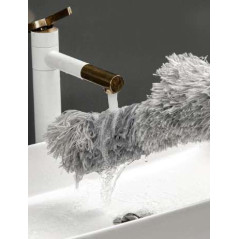 Teleskopisk dammsugarsborste med två tillbehör