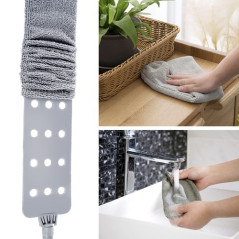 Teleskopisk dammsugarsborste med två tillbehör