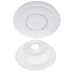 Drejbar paddel + 3 spatlar för dekoration av bakverk