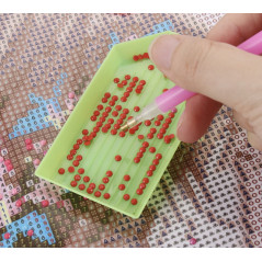 Tillbehör till diamantsöm broderi Malatec 19184