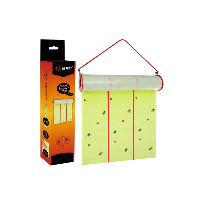 Klistra mot insekter - rulle 10m Repest 19052