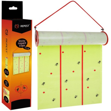 Klistra mot insekter - rulle 10m Repest 19052