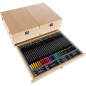 Målningsset i resväska 83 delar. Maaleo 19179