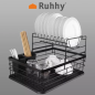 Diskmaskinstorkningsställ tvåvåningsmodell Ruhhy 19163