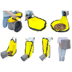 Leksakslåda / byggklossar med matta Kruzzel 19556