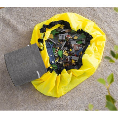 Leksakslåda / byggklossar med matta Kruzzel 19556