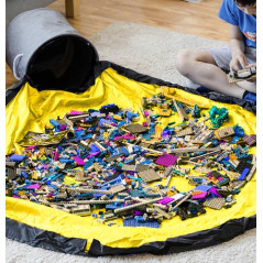 Leksakslåda / byggklossar med matta Kruzzel 19556