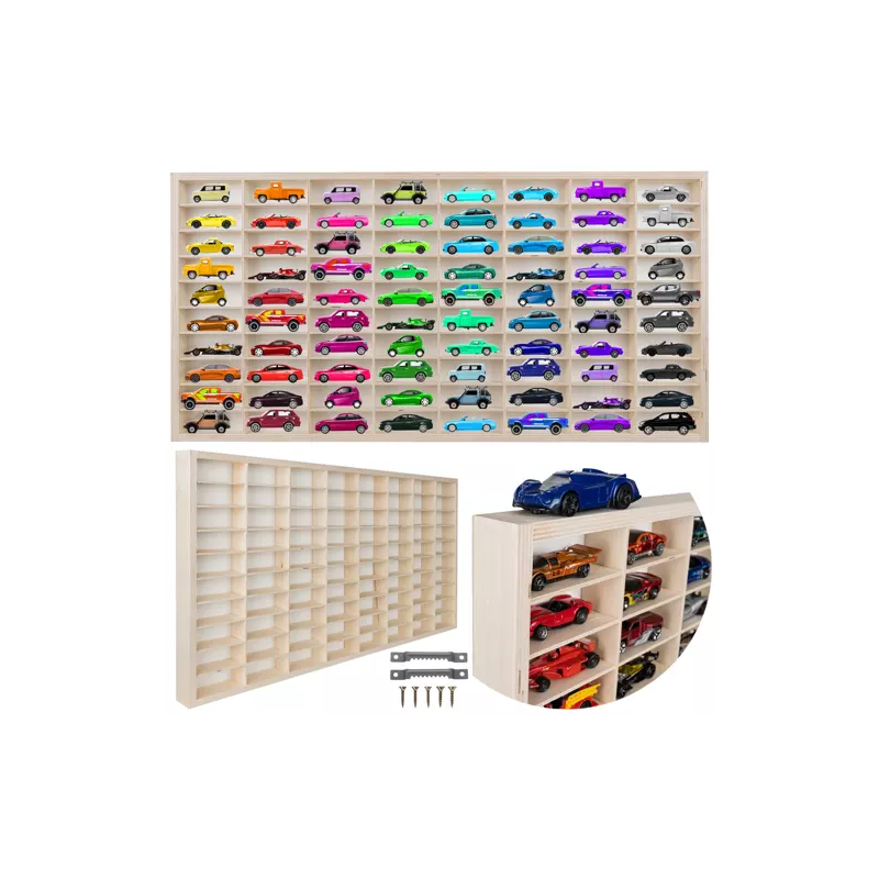 Trähylla för bilar/bilbilar KRUZZEL 20233