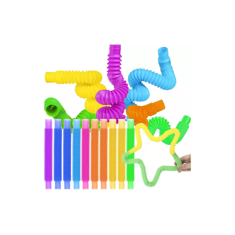 Rör/ sensoriska rör - 10 st. Kruzzel 19739