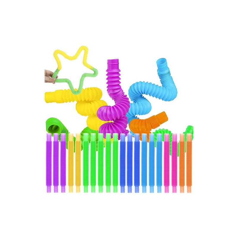Rör/ sensoriska rör - 20 st. Kruzzel 19741