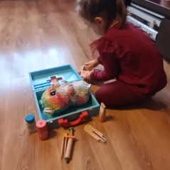 Set för en liten doktor - trä Kruzzel 19869