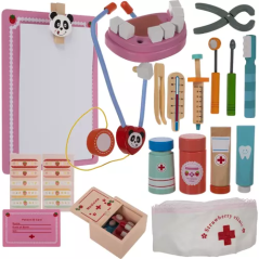 Set för en liten doktor - trä Kruzzel 19869