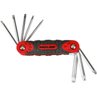 48388 Torx-nycklar CrV set med 8 delar T9-T40, Proline
