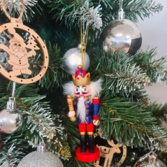 Morfar till nötter till julgranen - 5 st. 20358