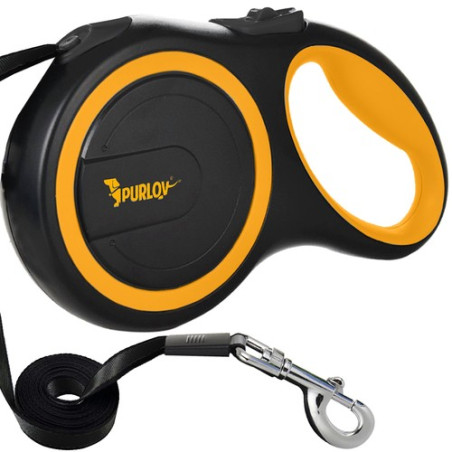 Automatisk koppel för hund 5m/15kg Purlov 19788