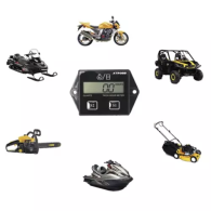 45-100- Motor timräknare för motorns driftstimmar