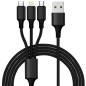 Bil laddare 4x USB + kabel Xtrobb 19907