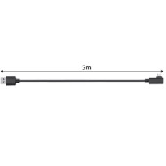 USB-kabel -A 2.0 5m C Izoxis 19911