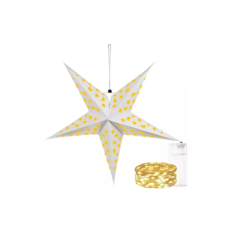 LED-stjärna 3D- 60cm Ruhhy 20076