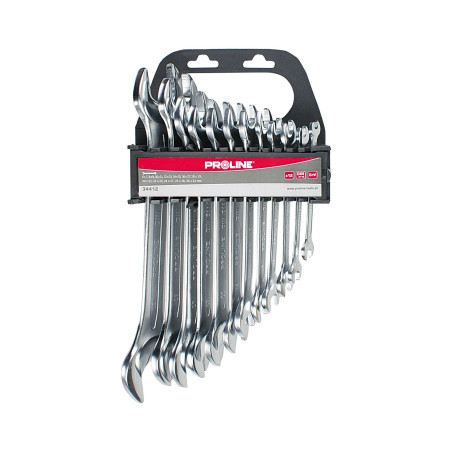 34406 Skiftnyckelset, CrV, 6 delar, 6-17mm, Proline