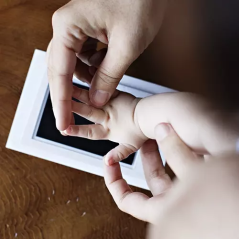 Avtryck av barnets hand/fot Ruhhy 20586