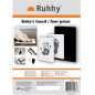 Avtryck av barnets hand/fot Ruhhy 20586