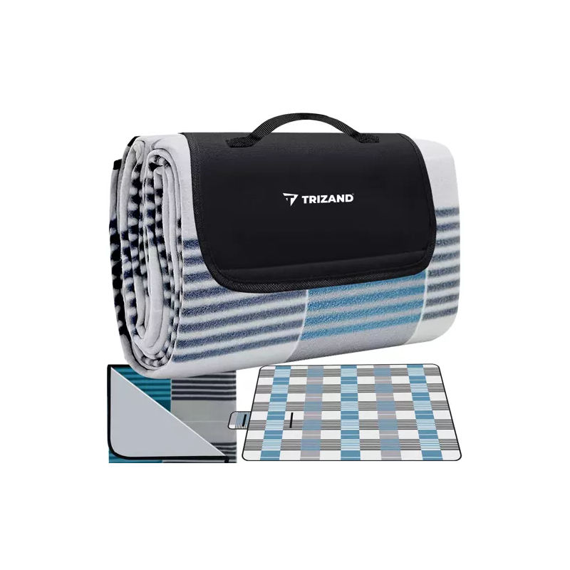 Strandmatta med isolering 200x200cm Trizand 21077