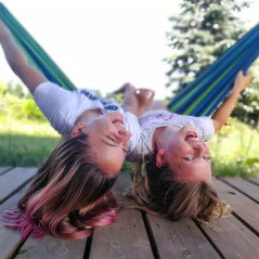 Hängmatta för två personer 260x160cm Gardlov 21078