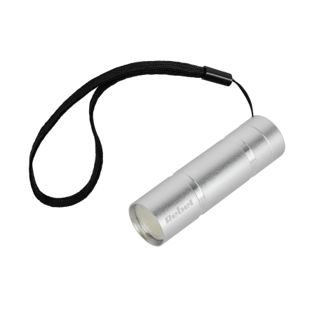 Ficklampa 1 W (COB) aluminium