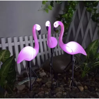 Lampa ogrodowa solarna- flaming Gardlov 21151