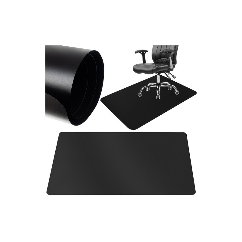 Stolskydd 90x130cm RUHHY - svart