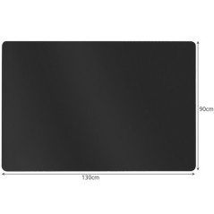 Stolskydd 90x130cm RUHHY - svart