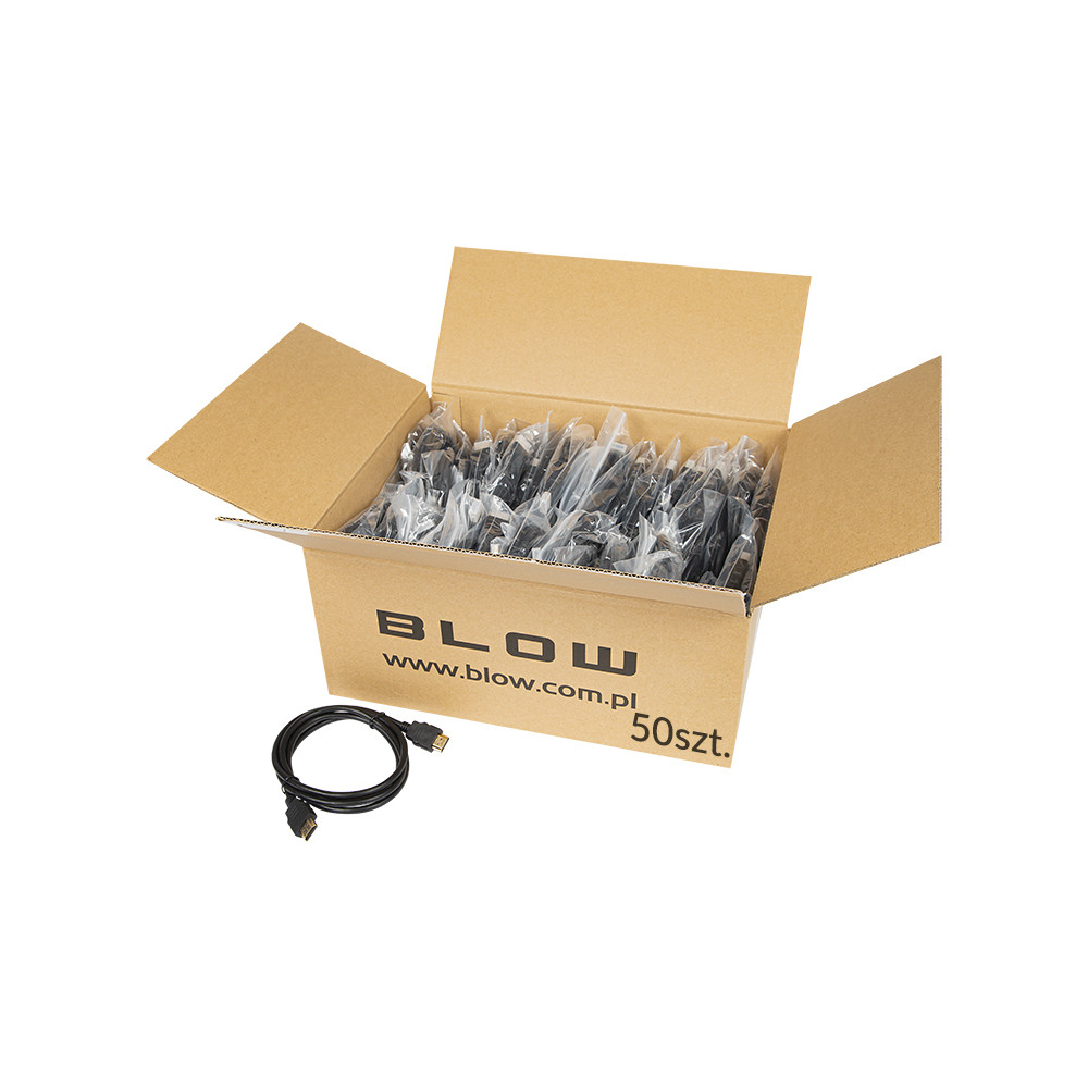 92-669- Przyłącze hdmi-hdmi 4k 1.5m 50sztuk
