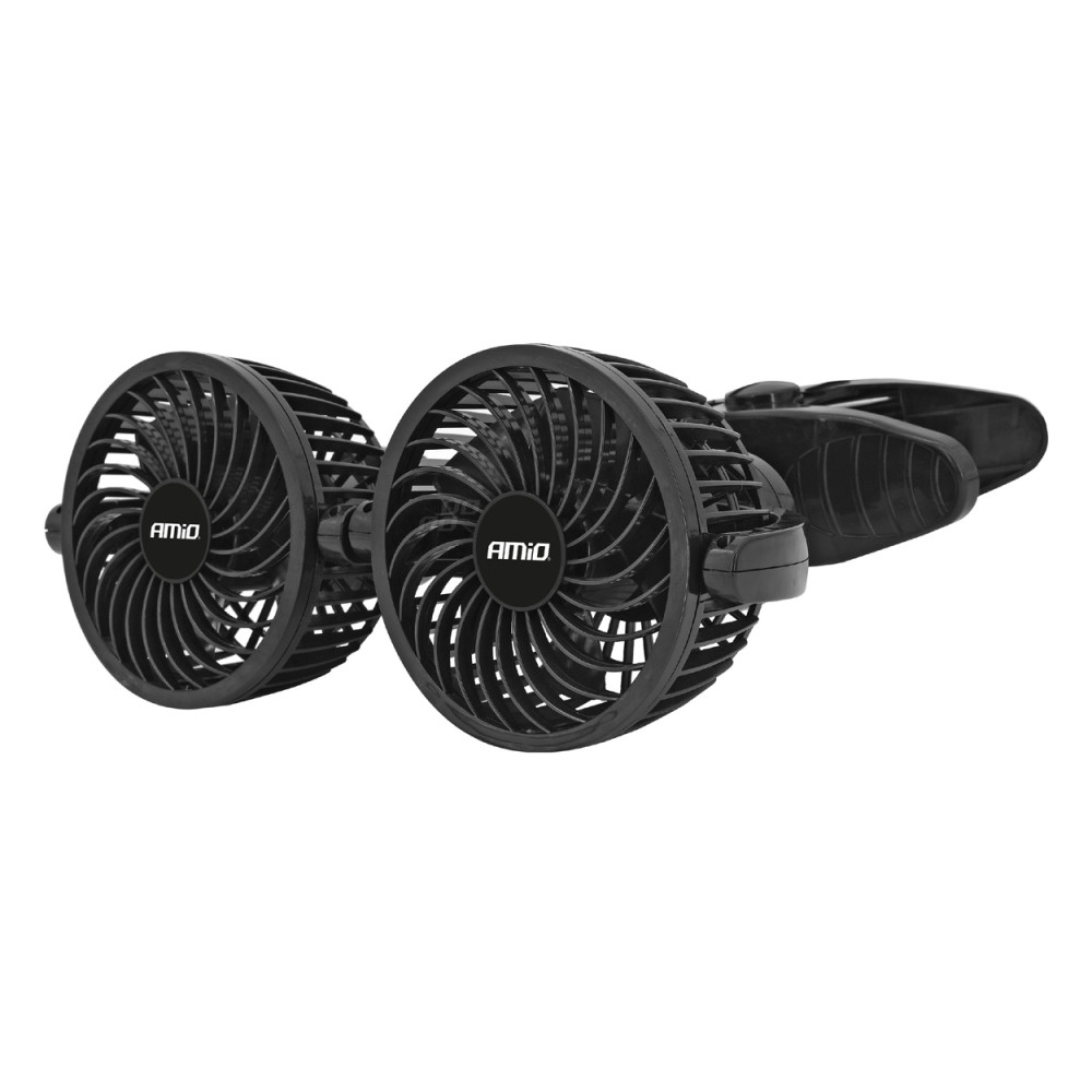 Wentylator wiatrak samochodowy z klipsem 24v amio-03013