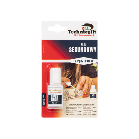 91-468- Sekundlim (med pensel) 8g teknik.