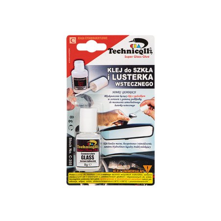 91-469 - Lim för glas och backspegel 8g technicqll