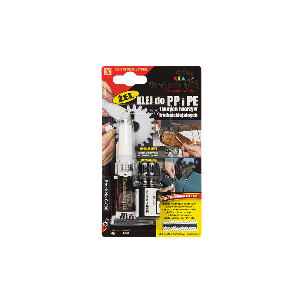 91-470- Klej do pp i pe 4g+4ml technicqll
