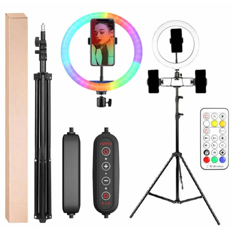 ZD67D LED-ring selfie-lampa 210 cm
