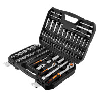 Hylsnyckelsats, 1/4', 1/2', CrV, 94-delars set.