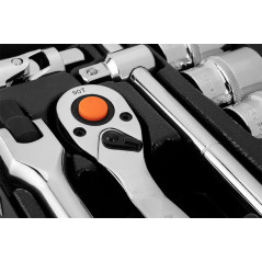 Hylsnyckelsats 1/2', 25 delar, CrV