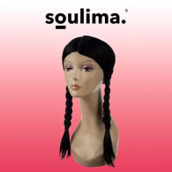 Peruk med långa damflätor - Soulima 21773