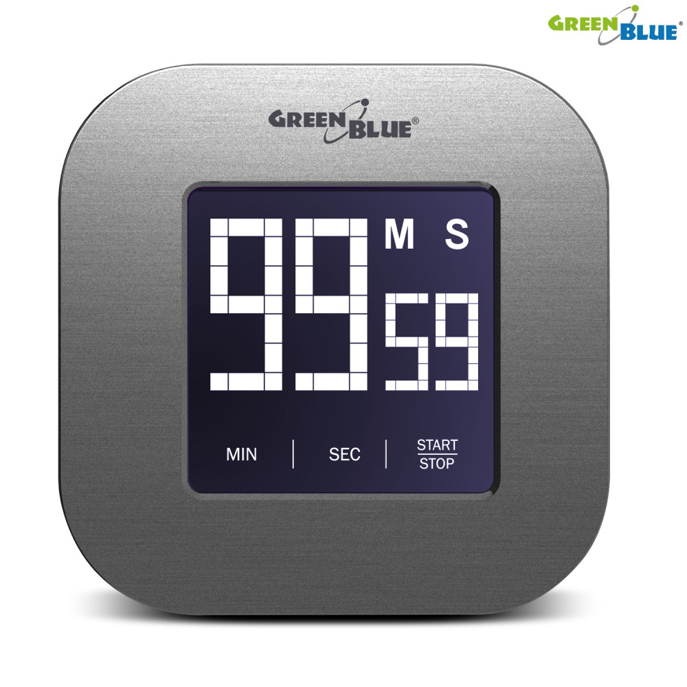 GB524 46005 Digital timer stoppur magnetisk timer med pekskärm GB524 46005 Digital timer stoppur magnetisk timer med pekskärm