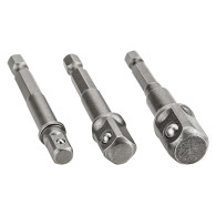 67-068- Zestaw adapterów hex do nasadek 3szt