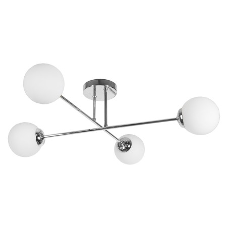 LEIA 4P E27, hängande lampa, max. 4x60W, krom | HandlaSmidigt.se