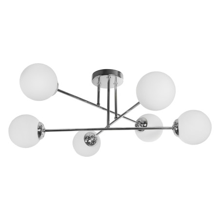 LEIA 6P E27, hängande lampa, max. 6x60W, krom | HandlaSmidigt.se