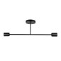 ENDAST 2P E27, hängande lampa, max 2x60W, svart